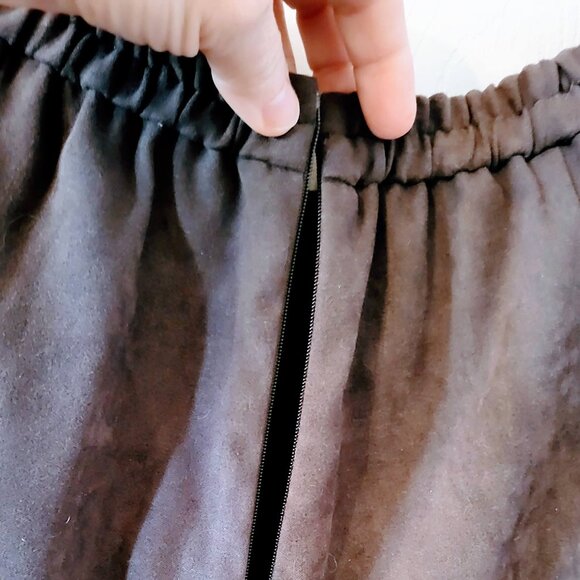 EUC THREE Piece Light Suede Pantsuit Sz 14 GORGEOUS VERSATILITY w/Paisley Tank - Picture 7 of 16